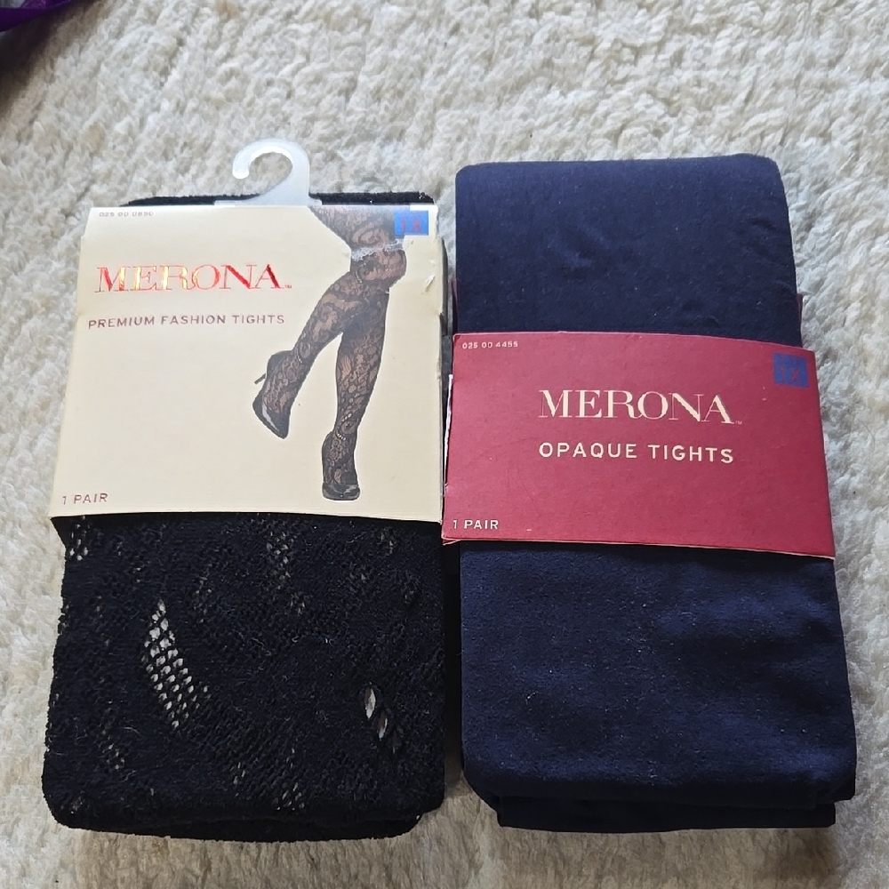 Merona Tights Set Of 2